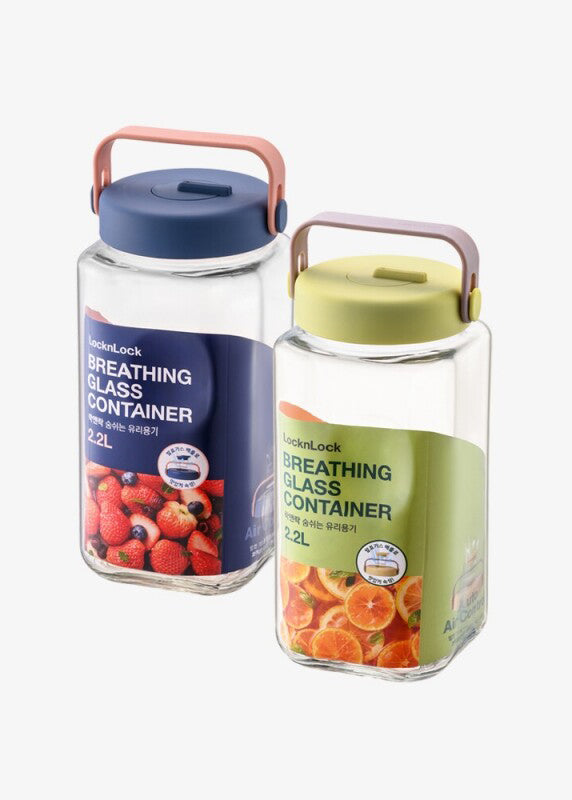[Lock & Lock] Breathing Glass Containers