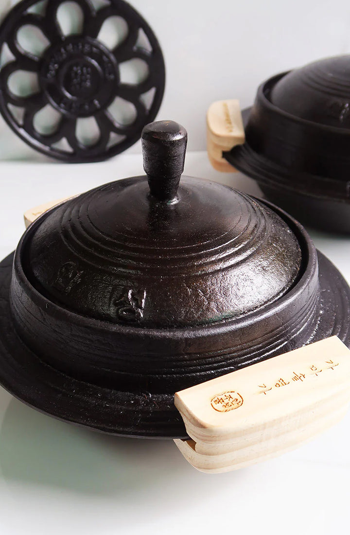 [Anseong Jumul] Premium Gamasot Cast-Iron Pot (5-Sizes)