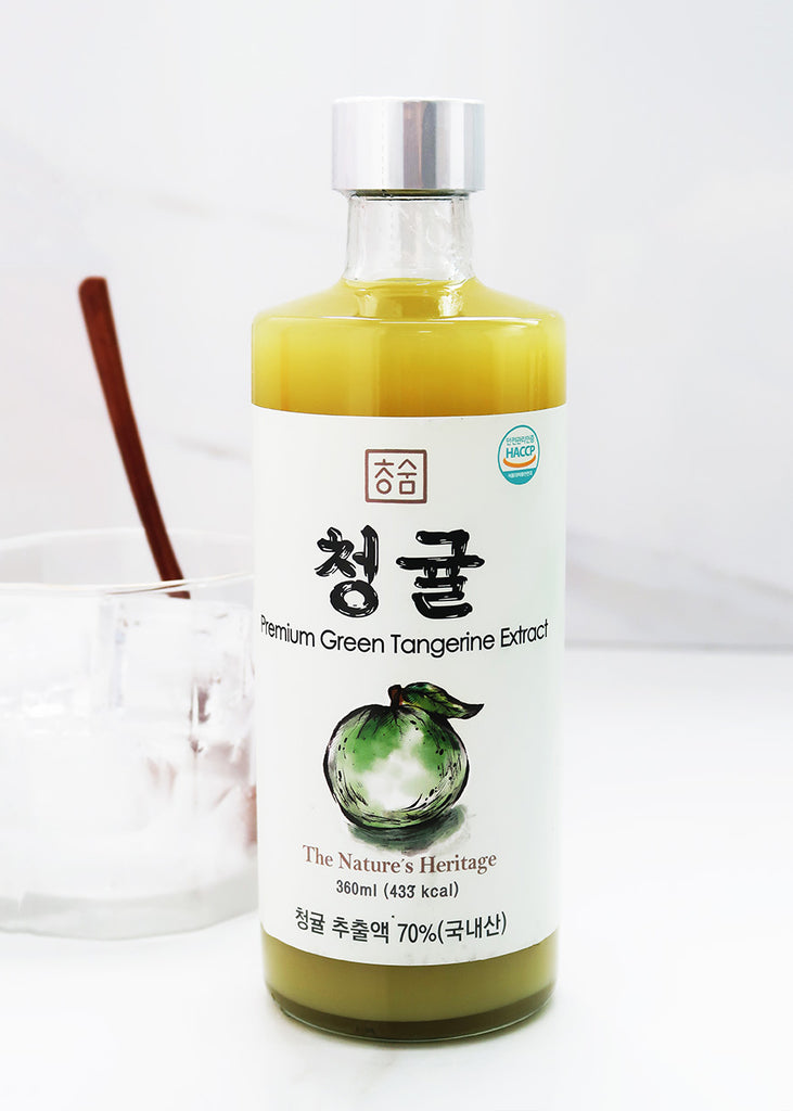 [Cheong Sum] Whole Squeezed Green Tangerine Extract (360ml)