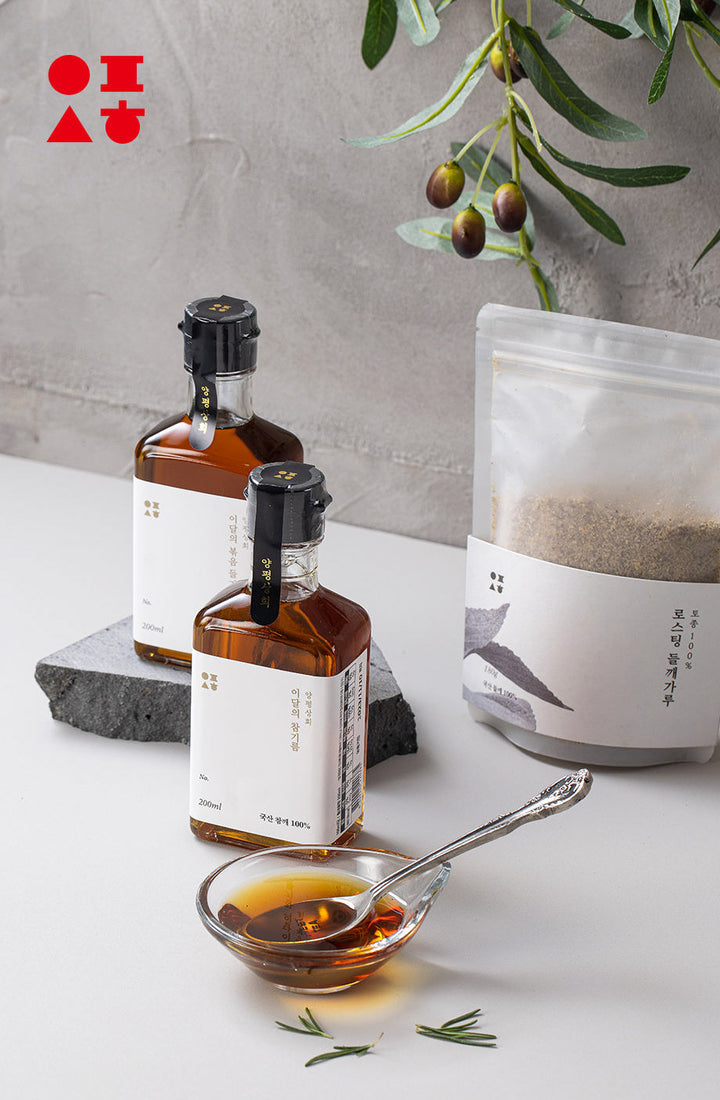 [Yangpyeong Sanghwe] Fresh Korean Sesame Oil - Pressed Monthly