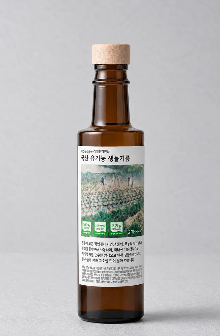 [Green Eat Lab] Organic Cold-Pressed Perilla Oil 180ml