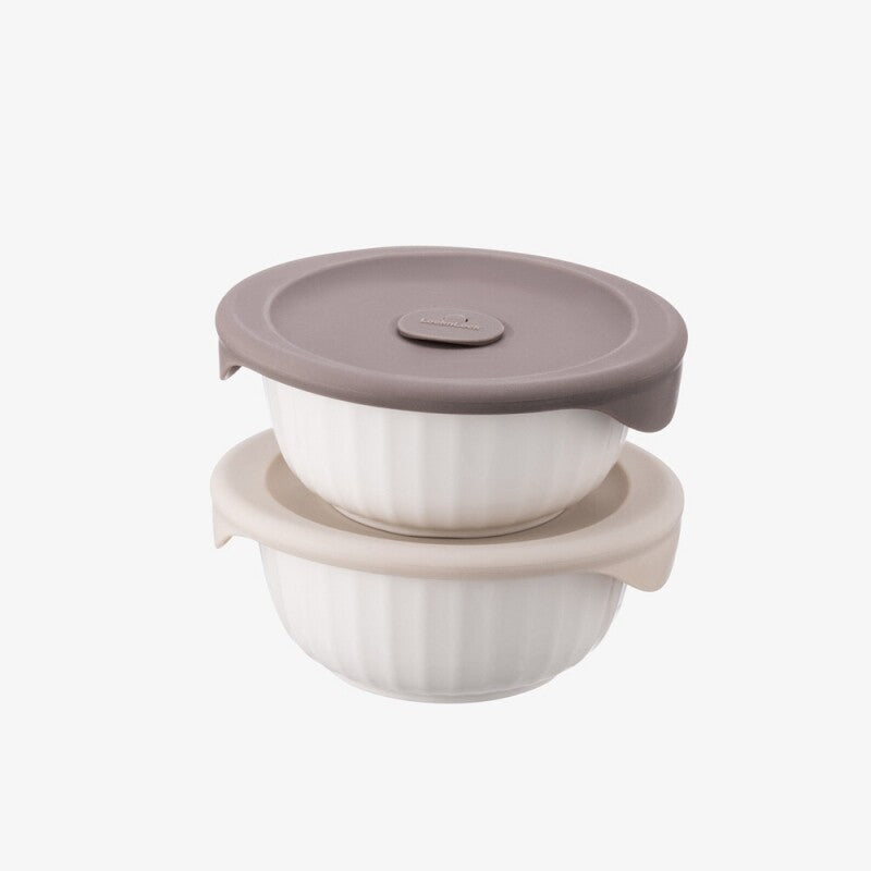 Lock & Lock] Ceramic Rice Containers - For Microwaving (3 Sizes) – Gochujar