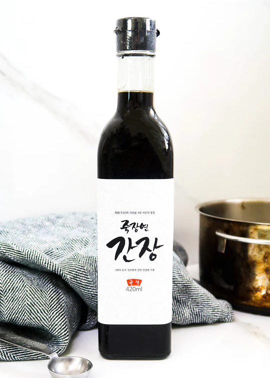 [Jook Jang Yeon] Premium Artisan Soy Sauce - No Wheat (420 ml)